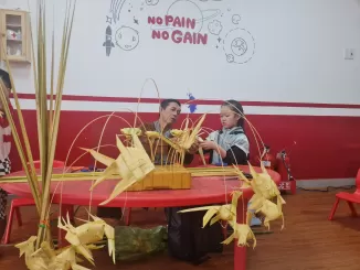 WorkShop: "NGHỆ THUẬT XẾP LÁ DỪA"